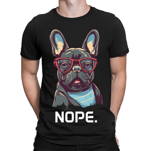 Shirt maglietta nope - t-shirt, with