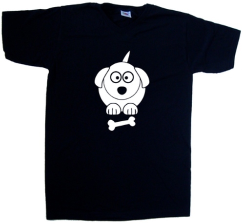 Shirt scollo cane dei - cane,