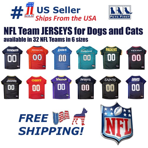 Maglia pets first - nfl, con