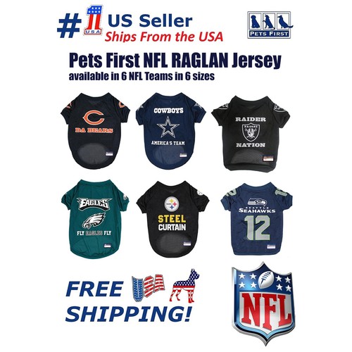 Pets first nfl raglan - first,