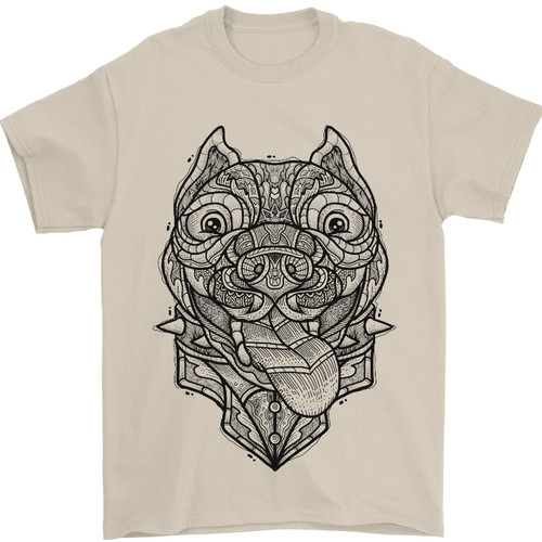 Shirt uomo pitbull - uomo, mandala