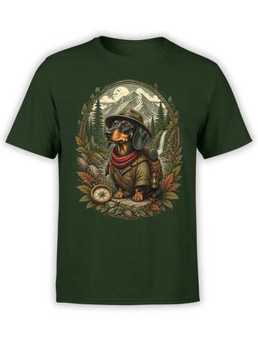 Shirt cane bassotto trail - cane,