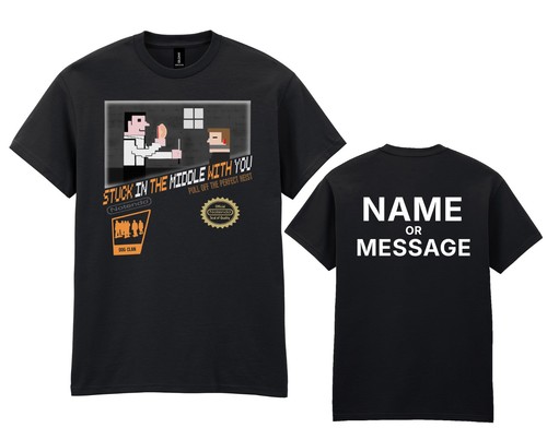 Shirt bit flicks bloccati - t-shirt,