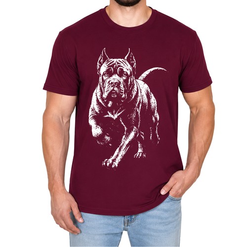 Shirt uomo vintage cane - uomo,