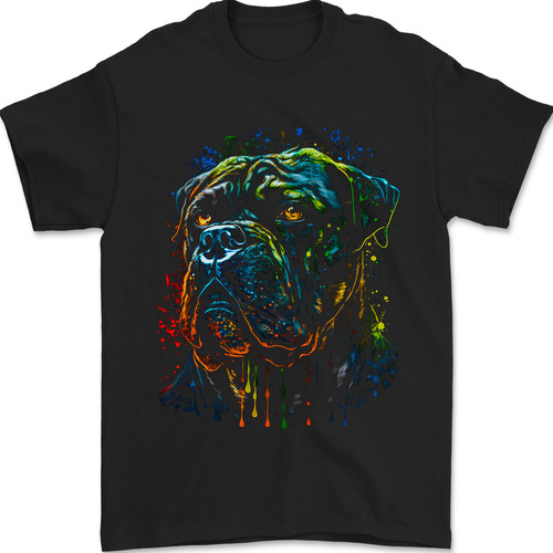 Shirt uomo colorful cane - t-shirt, a